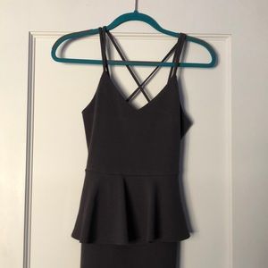 Charlotte Russe Gray Dress